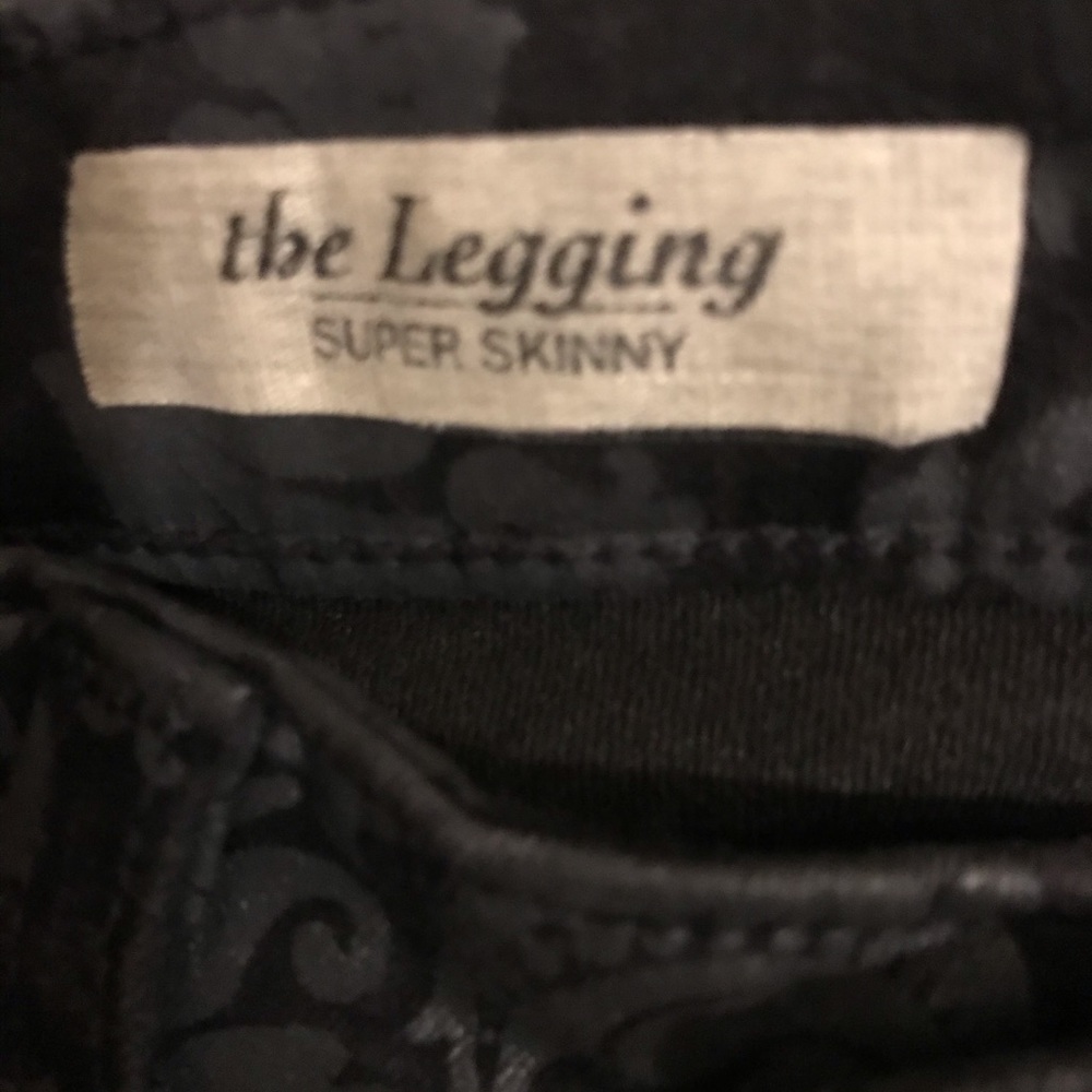 AG  patterned leggings